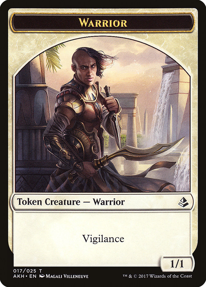 Warrior Token [Amonkhet Tokens] | Card Citadel