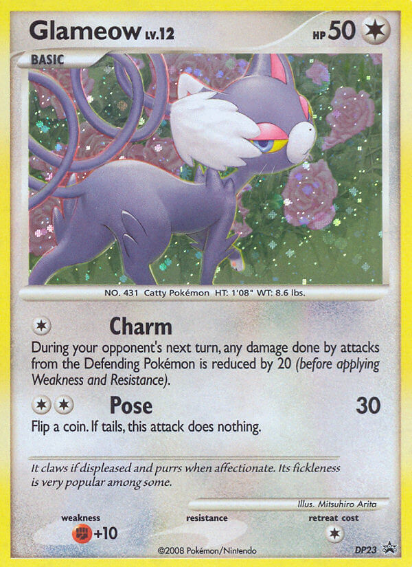 Glameow (DP23) [Diamond & Pearl: Black Star Promos] | Card Citadel