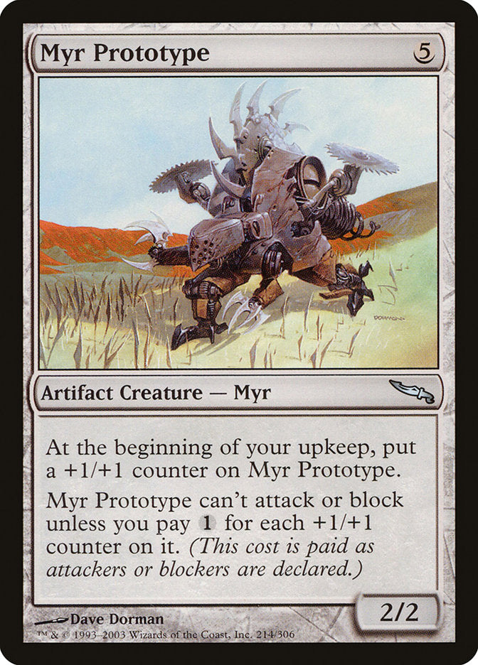 Myr Prototype [Mirrodin] | Card Citadel