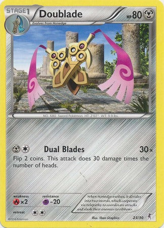 Doublade (23/30) [XY: Trainer Kit 1 - Bisharp] | Card Citadel