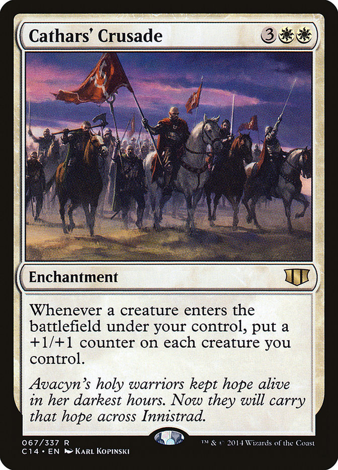 Cathars' Crusade [Commander 2014] | Card Citadel