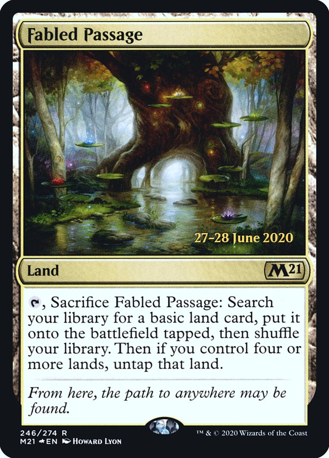 Fabled Passage  [Core Set 2021 Prerelease Promos] | Card Citadel