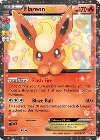 Flareon EX (RC6/RC32) [Generations: Radiant Collection] | Card Citadel