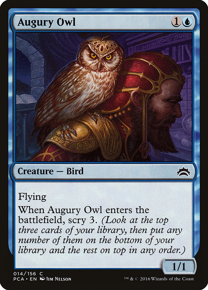 Augury Owl [Planechase Anthology] | Card Citadel