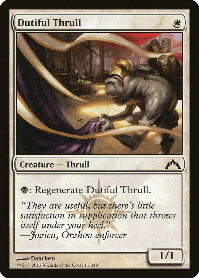Dutiful Thrull [Gatecrash] | Card Citadel