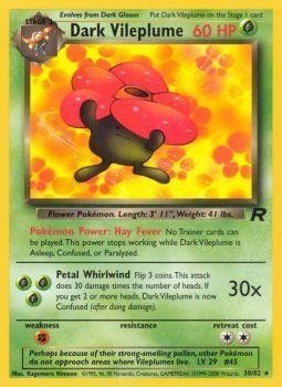 Dark Vileplume (30/82) [Team Rocket Unlimited] | Card Citadel