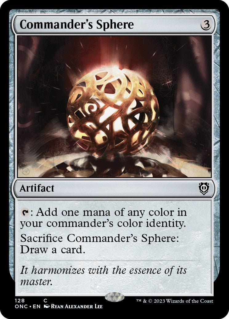 Commander's Sphere [Phyrexia: All Will Be One Commander] | Card Citadel