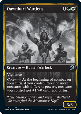 Dawnhart Wardens [Innistrad: Double Feature] | Card Citadel