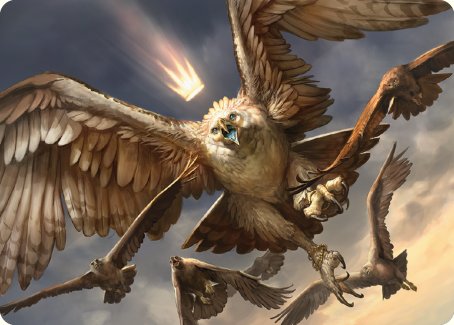 Gwaihir, Greatest of the Eagles Art Card [The Lord of the Rings: Tales of Middle-earth Art Series] | Card Citadel