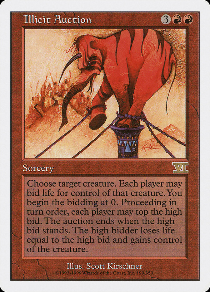 Illicit Auction [Classic Sixth Edition] | Card Citadel