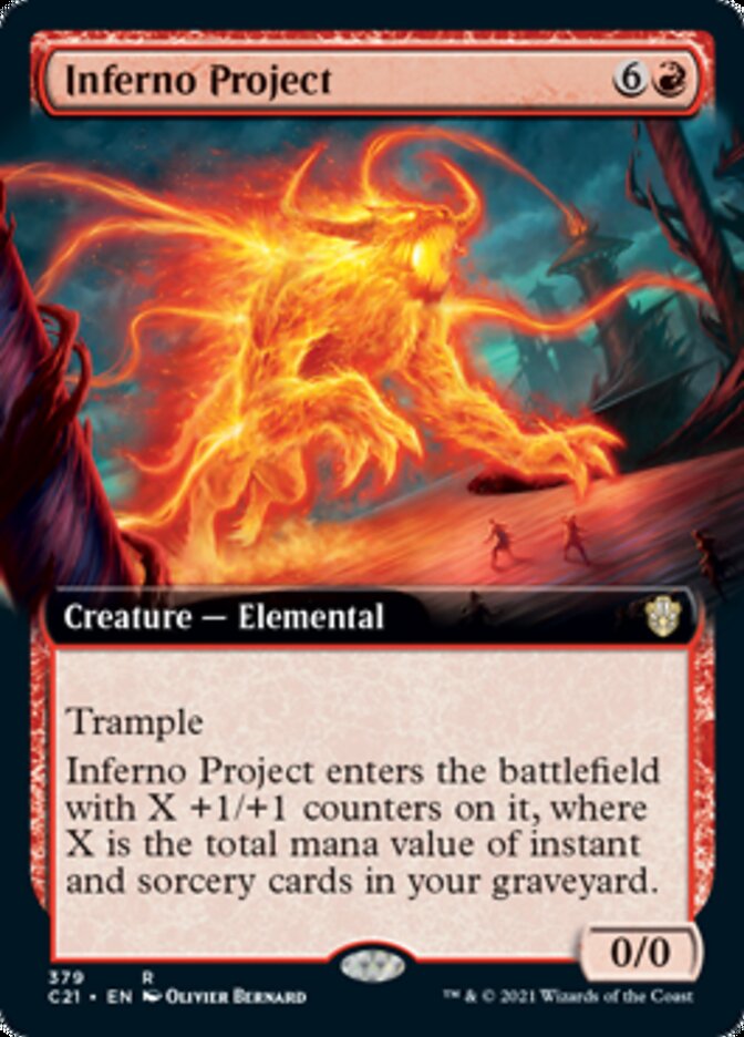 Inferno Project (Extended) [Commander 2021] | Card Citadel