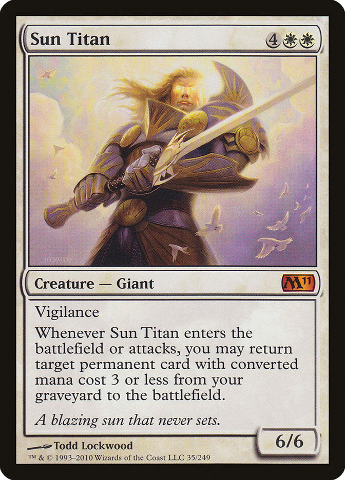 Sun Titan [Magic 2011] | Card Citadel