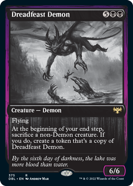 Dreadfeast Demon [Innistrad: Double Feature] | Card Citadel