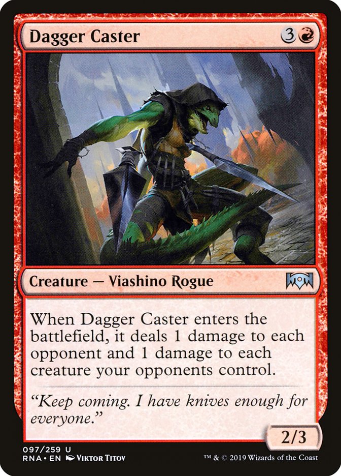 Dagger Caster [Ravnica Allegiance] | Card Citadel