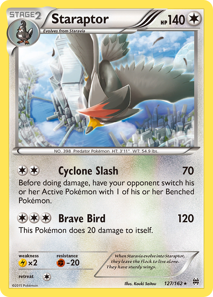 Staraptor (127/162) [XY: BREAKthrough] | Card Citadel