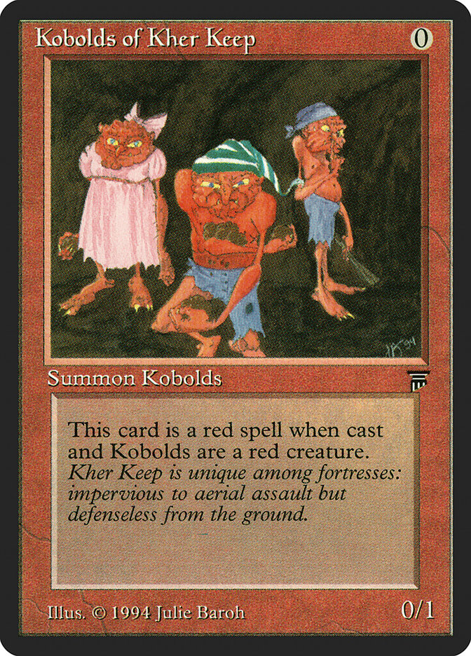 Kobolds of Kher Keep [Legends] | Card Citadel