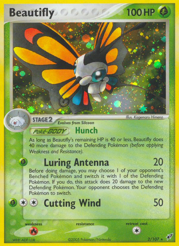 Beautifly (2/107) [EX: Deoxys] | Card Citadel