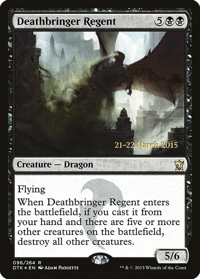 Deathbringer Regent [Dragons of Tarkir Promos] | Card Citadel