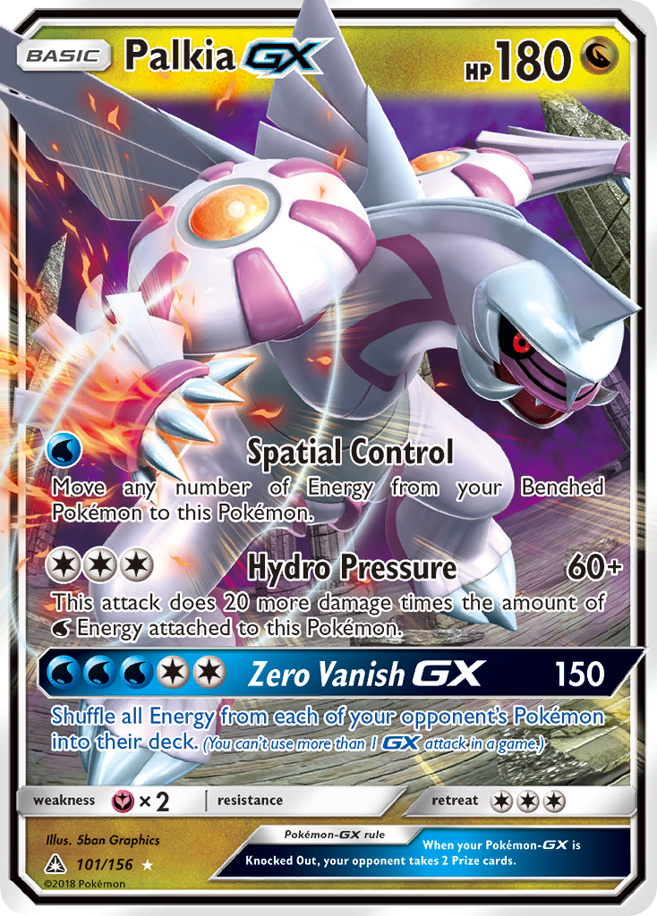 Palkia GX (101/156) [Sun & Moon: Ultra Prism] | Card Citadel