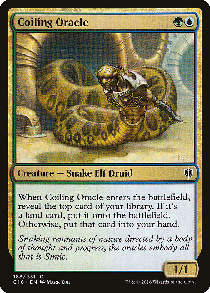 Coiling Oracle [Commander 2016] | Card Citadel