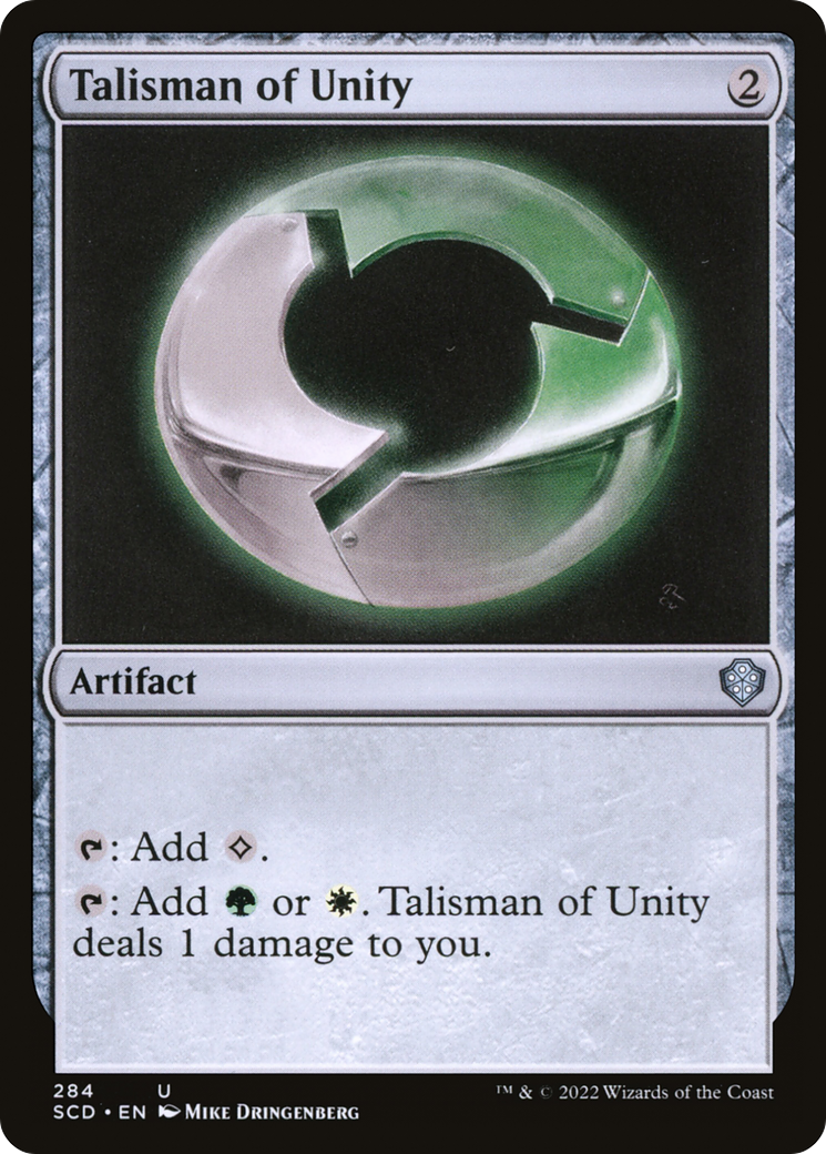 Talisman of Unity [Starter Commander Decks] | Card Citadel