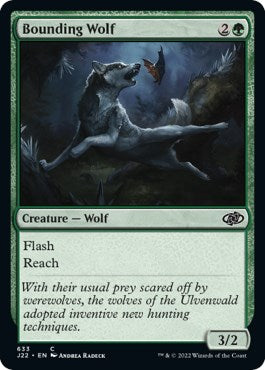 Bounding Wolf [Jumpstart 2022] | Card Citadel