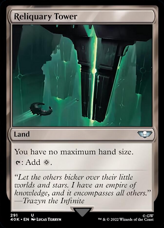 Reliquary Tower (Surge Foil) [Universes Beyond: Warhammer 40,000] | Card Citadel