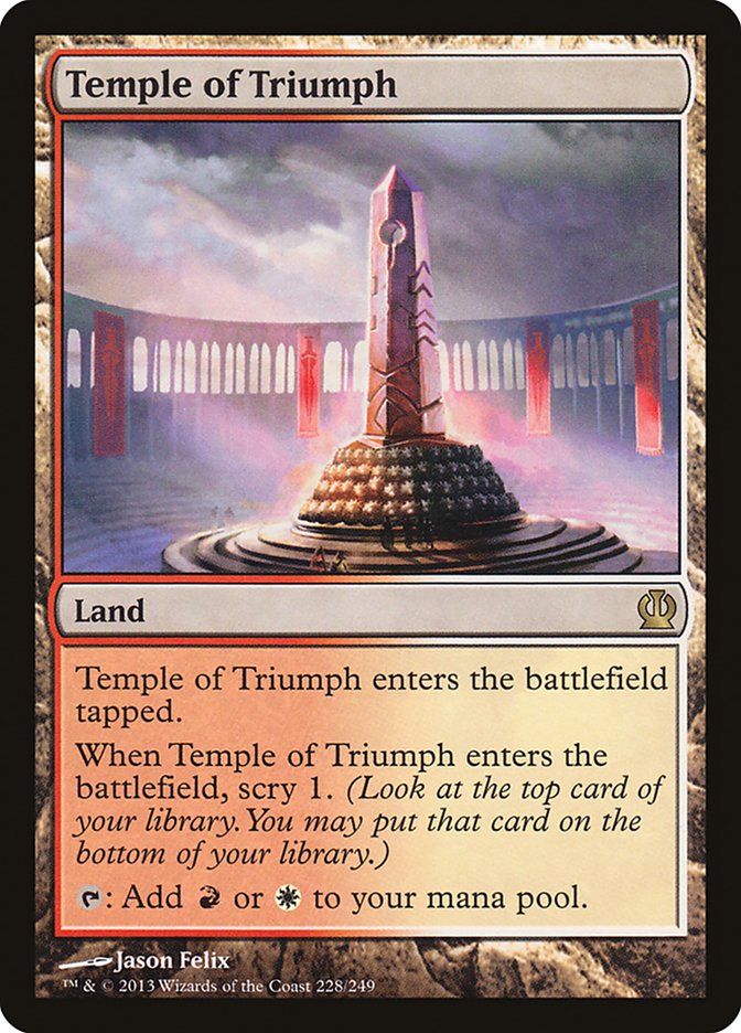 Temple of Triumph [Theros] | Card Citadel