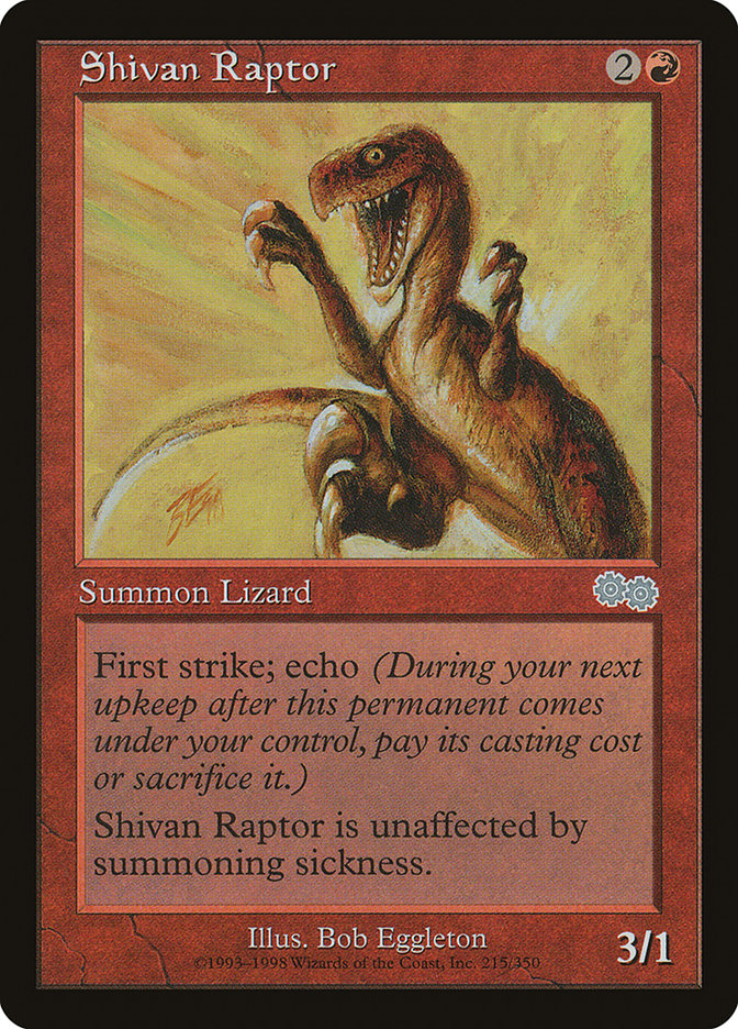 Shivan Raptor [Urza's Saga] | Card Citadel