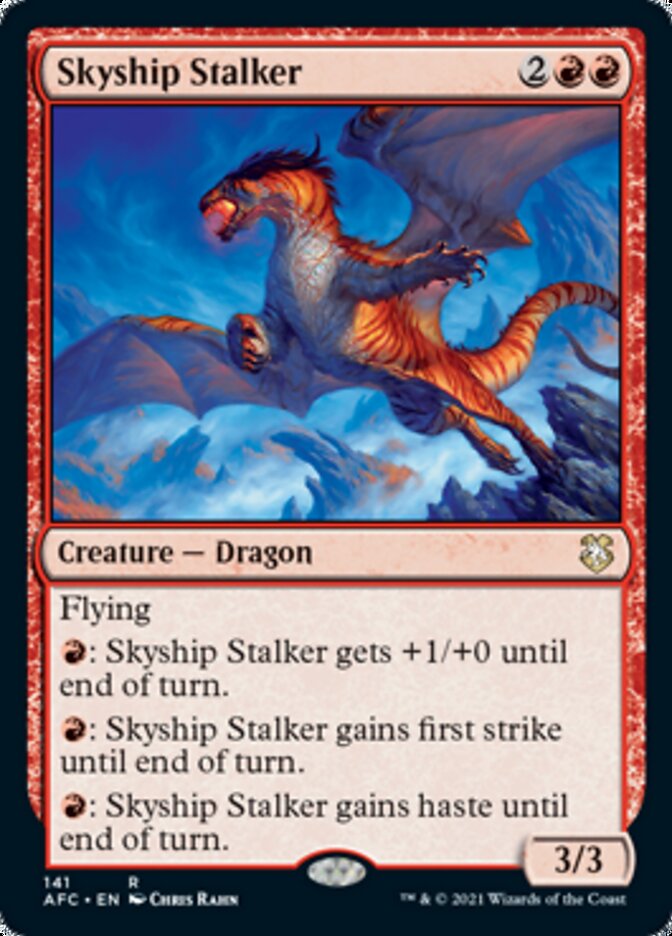 Skyship Stalker [Dungeons & Dragons: Adventures in the Forgotten Realms Commander] | Card Citadel