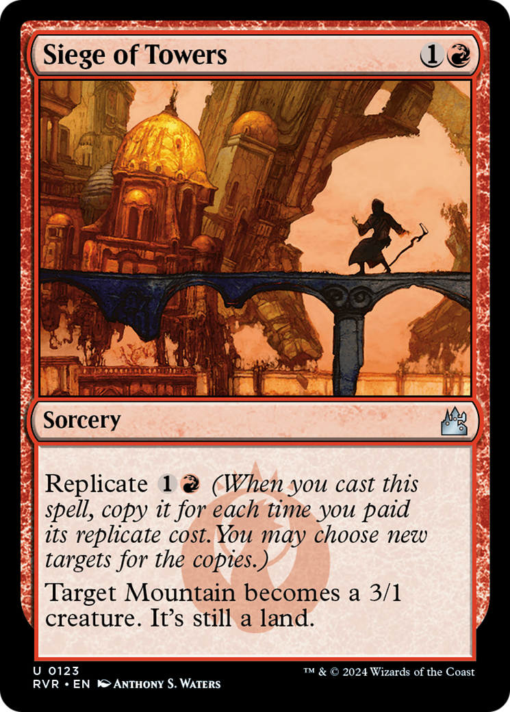 Siege of Towers [Ravnica Remastered] | Card Citadel