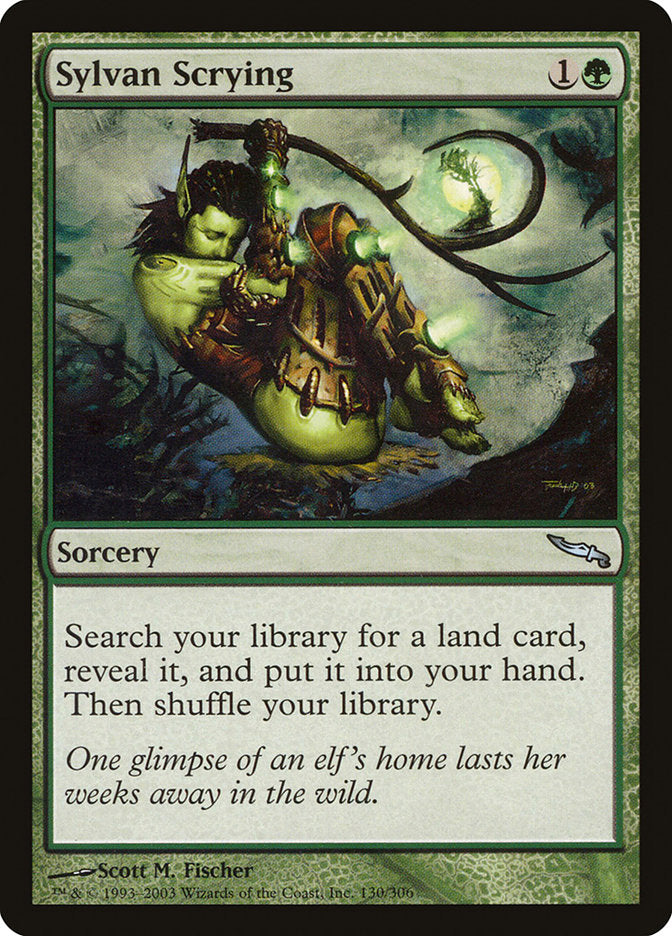 Sylvan Scrying [Mirrodin] | Card Citadel