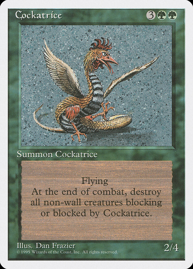 Cockatrice [Fourth Edition] | Card Citadel