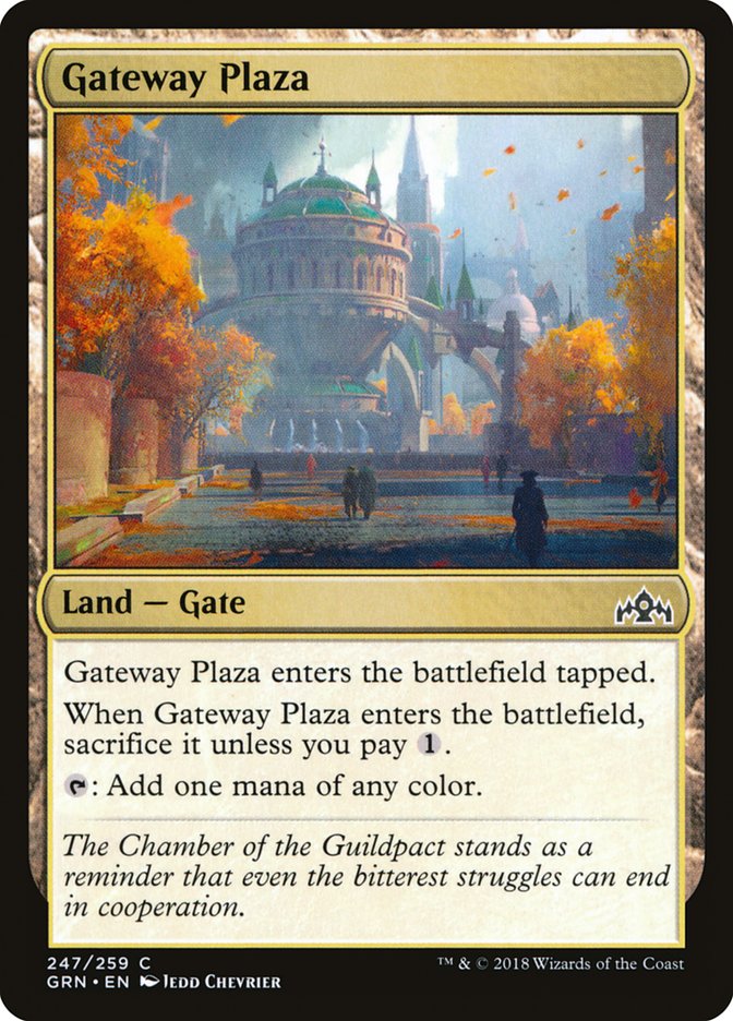 Gateway Plaza [Guilds of Ravnica] | Card Citadel