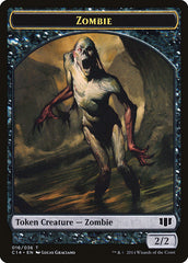 Ob Nixilis of the Black Oath Emblem // Zombie (016/036) Double-sided Token [Commander 2014 Tokens] | Card Citadel