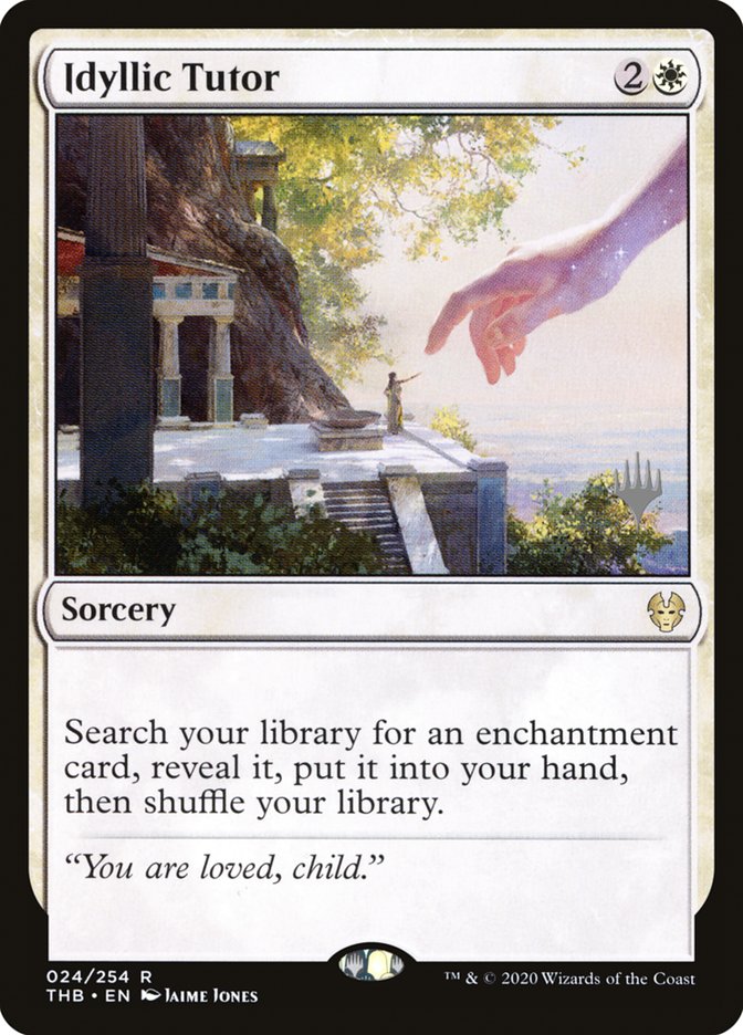 Idyllic Tutor (Promo Pack) [Theros Beyond Death Promos] | Card Citadel