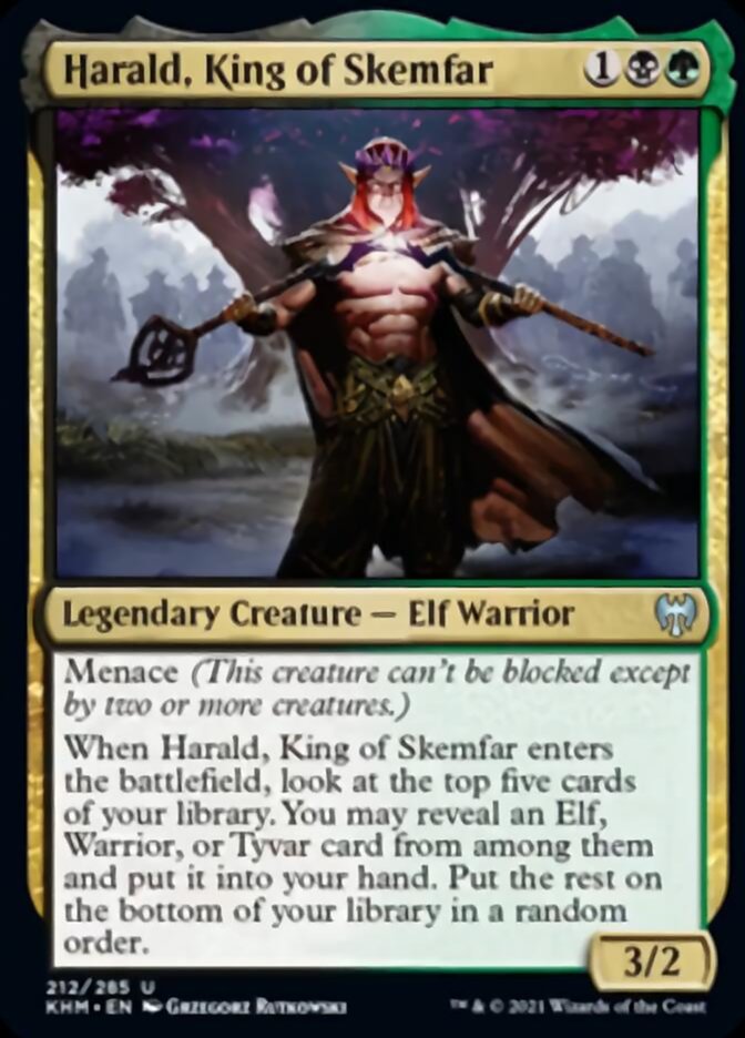 Harald, King of Skemfar [Kaldheim] | Card Citadel