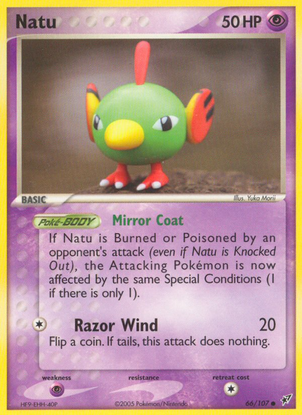 Natu (66/107) [EX: Deoxys] | Card Citadel