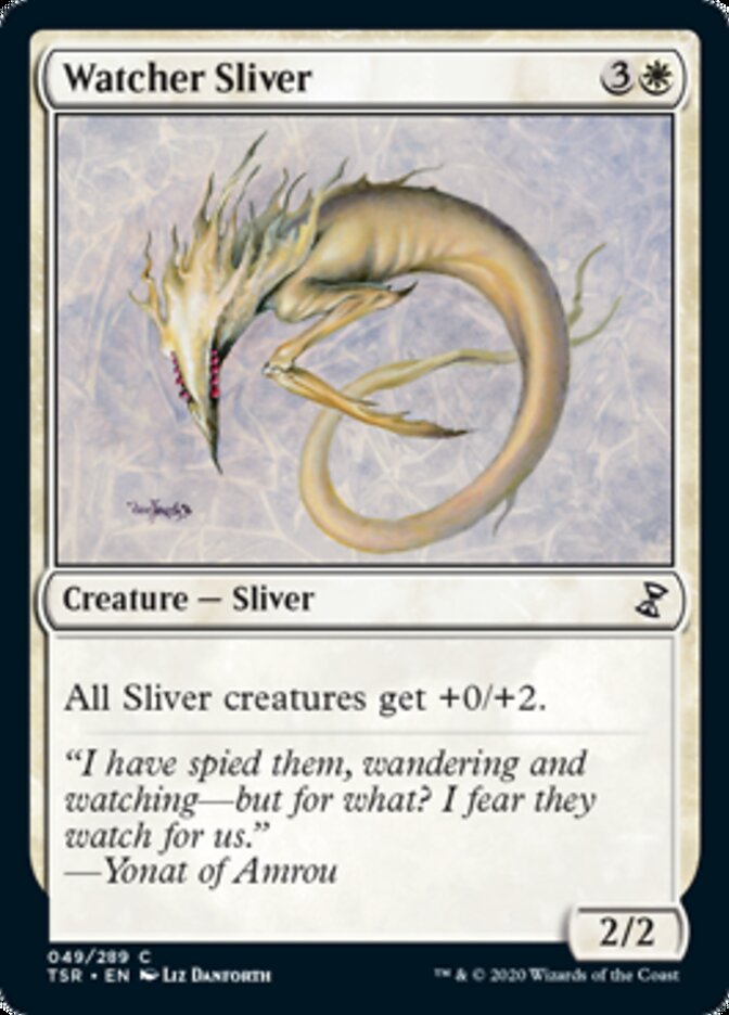 Watcher Sliver [Time Spiral Remastered] | Card Citadel