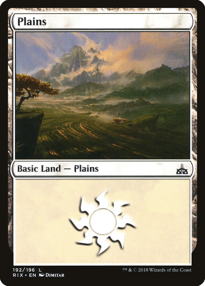 Plains [Rivals of Ixalan] | Card Citadel