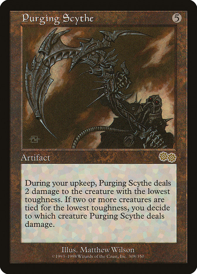 Purging Scythe [Urza's Saga] | Card Citadel