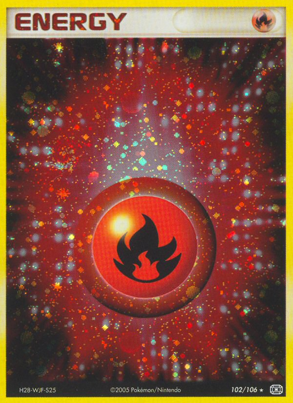 Fire Energy (102/106) [EX: Emerald] | Card Citadel