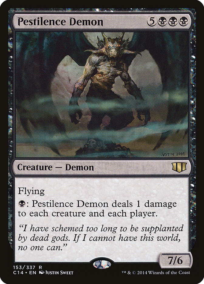 Pestilence Demon [Commander 2014] | Card Citadel