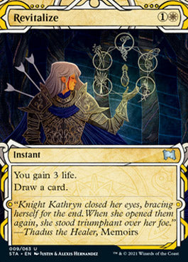 Revitalize (Etched Foil) [Strixhaven Mystical Archive] | Card Citadel