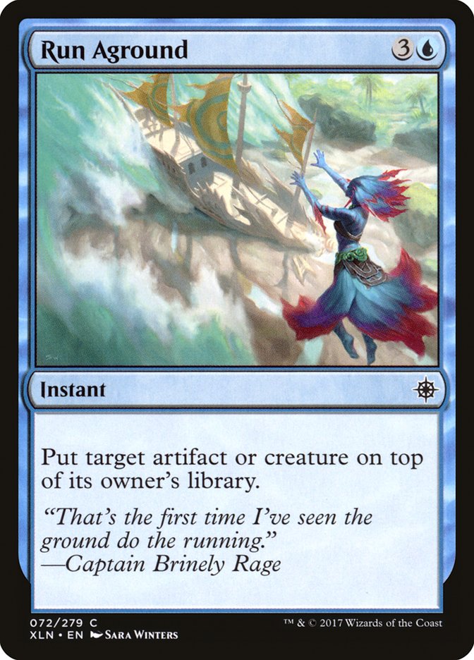 Run Aground [Ixalan] | Card Citadel