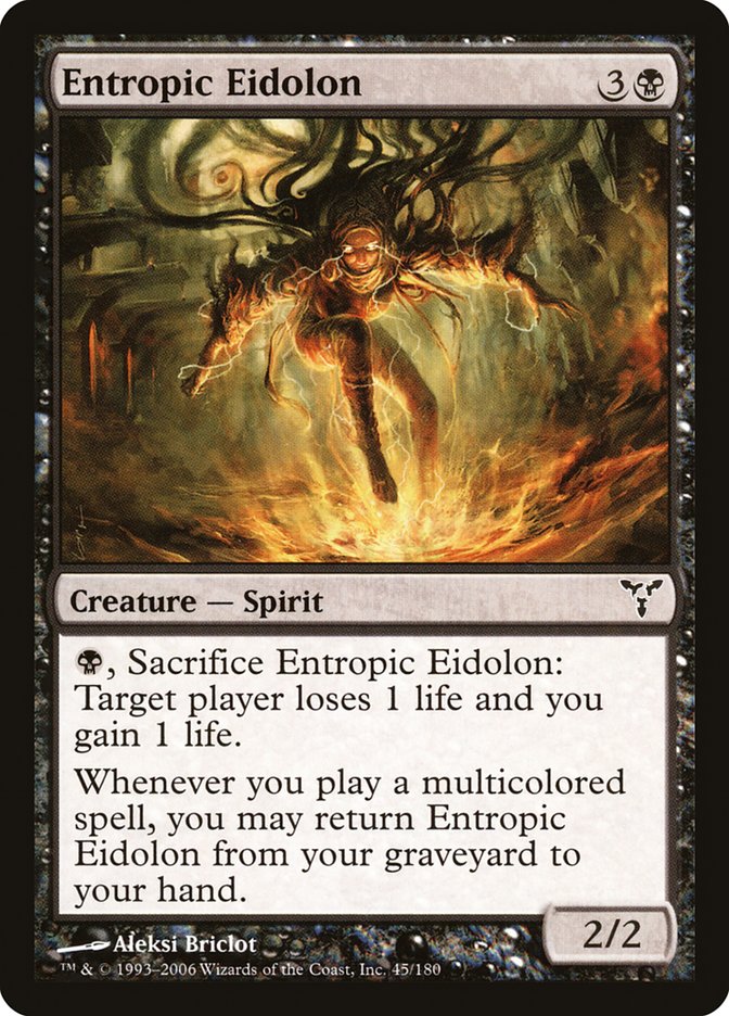 Entropic Eidolon [Dissension] | Card Citadel