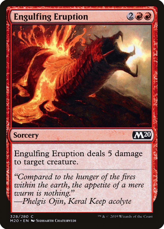 Engulfing Eruption [Core Set 2020] | Card Citadel