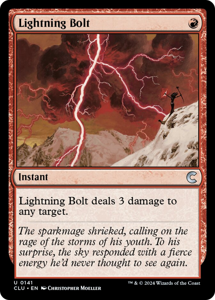 Lightning Bolt [Ravnica: Clue Edition] | Card Citadel