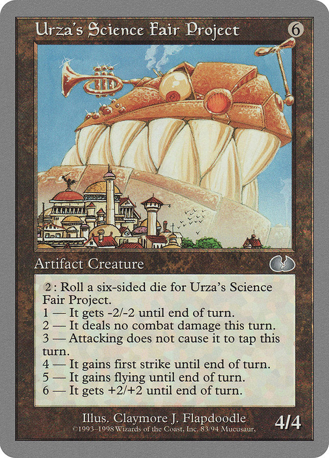 Urza's Science Fair Project [Unglued] | Card Citadel