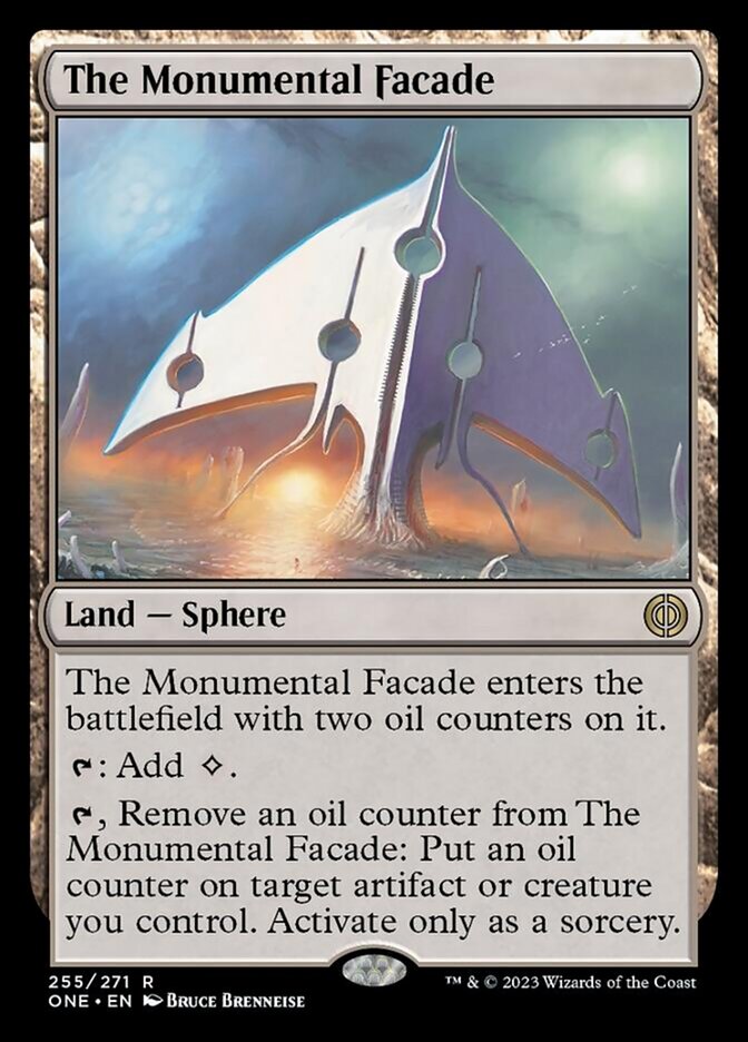 The Monumental Facade [Phyrexia: All Will Be One] | Card Citadel